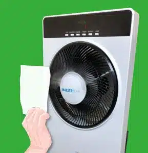 Maestro Air Misting Fan tissue challenge