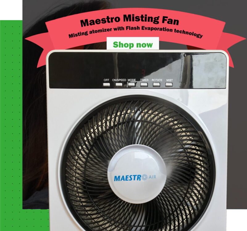 Maestro Misting Fan